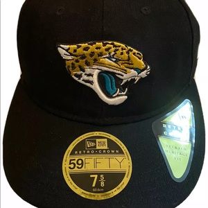 Jacksonville Jaguars New Era Retro Crown Low Profile 59FIFTY Fitted Hat